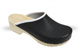 Women's Wooden clogs Anatomico - CD5 black MK